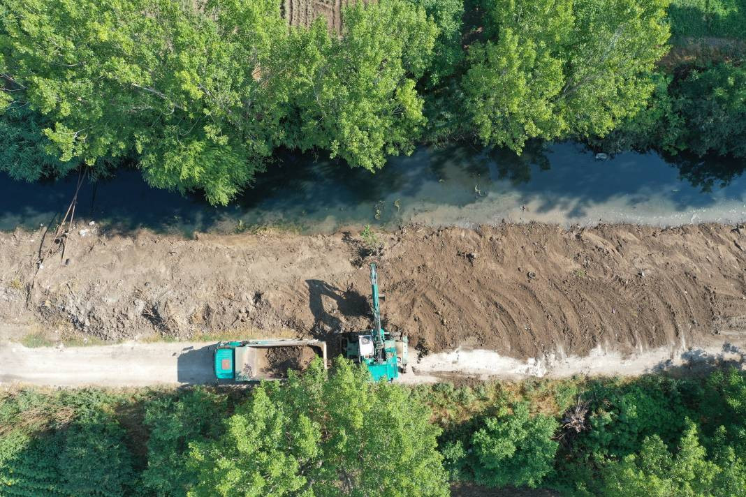 Bayır Deresi temizlendi: Kirliliğiyle gündeme gelmişti - Resim: 1
